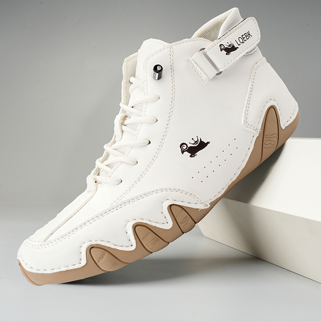 Lightweight Orthopedic Comfort Sneaker in White