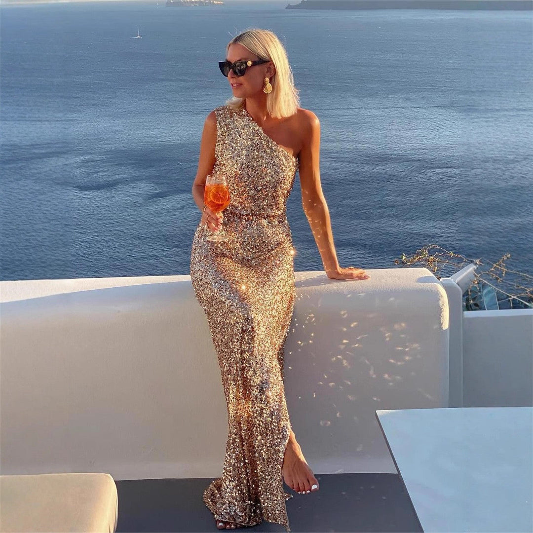 Lune London | Sparkling Formal Wedding Guest Dress (3)