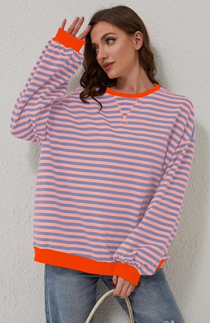 Ola Striped Oversized Jumper Foto 3