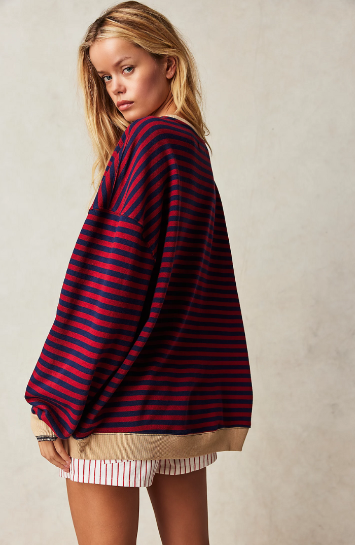 Ola Striped Oversized Jumper Foto 6