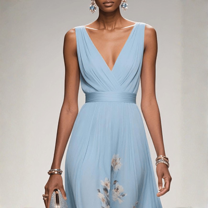 Women's Floral Maxi Dress for Summer (10)