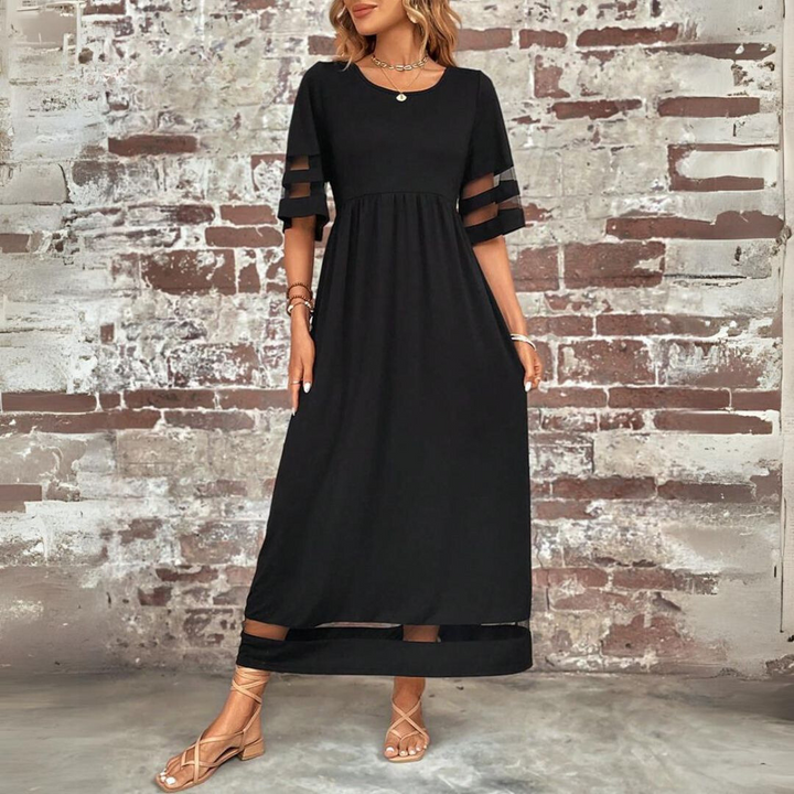 Women's Maxi Beach Dress in Cotton (13)