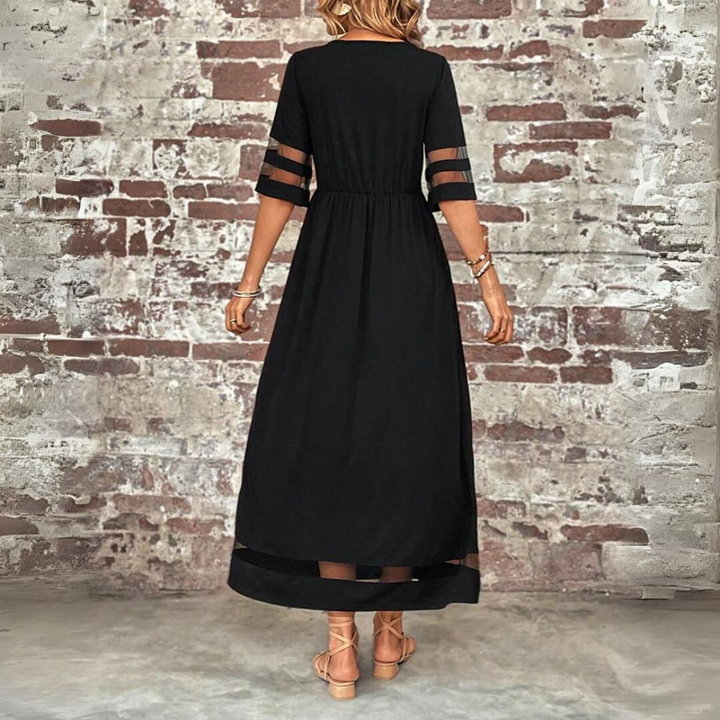 Women's Maxi Beach Dress in Cotton (14)