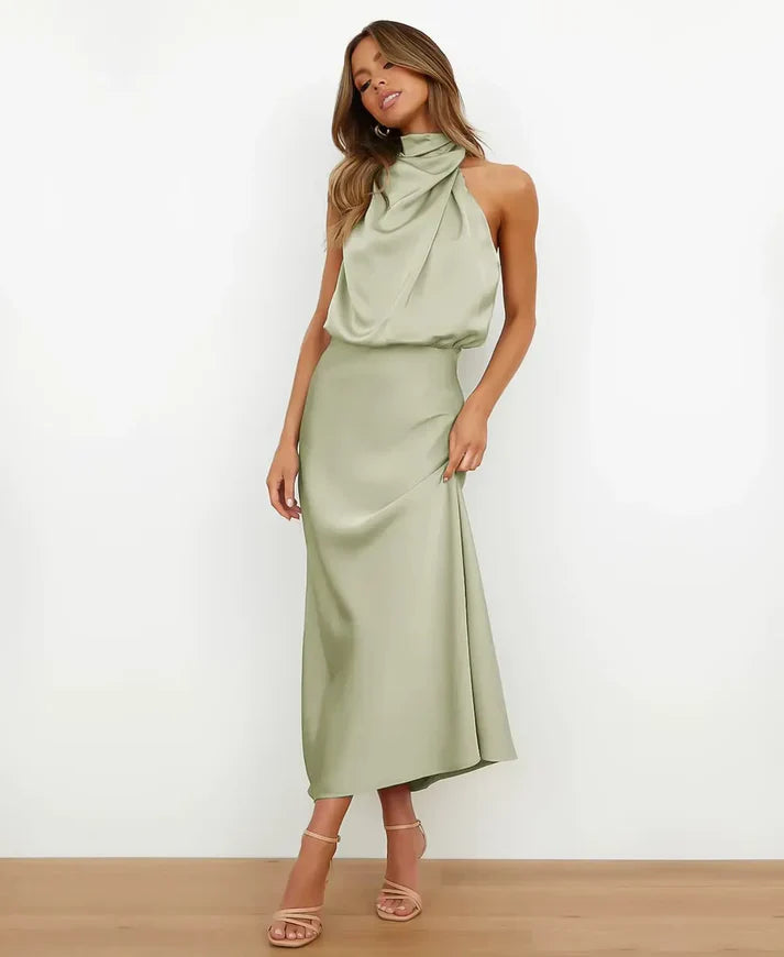 Women's Sophisticated Wedding Guest Midi Dress (24)